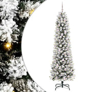 Albero di Natale | Decorazioni natalizie artificiale con 300 LED Bianco 210 cm