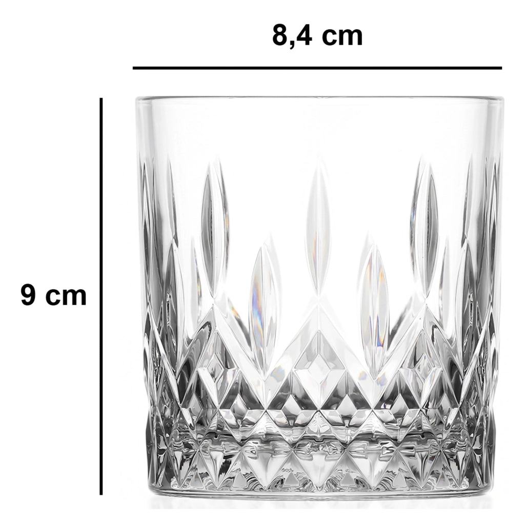 Patomi, Bicchieri set da 6 330 ml, Trasparente