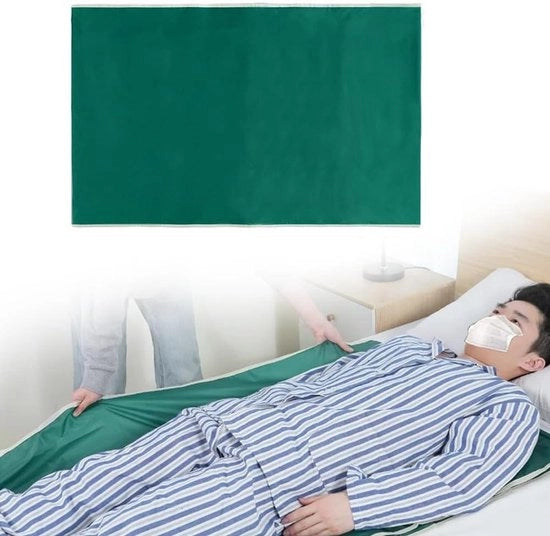 Gli Sfregiante 115 x 75 cm per trasferimento del letto, lenzuolo riciclabile per pazienti. Adatto per sollevatori di pazienti, assistenza agli anziani, ospedali e cura a domicilio.
