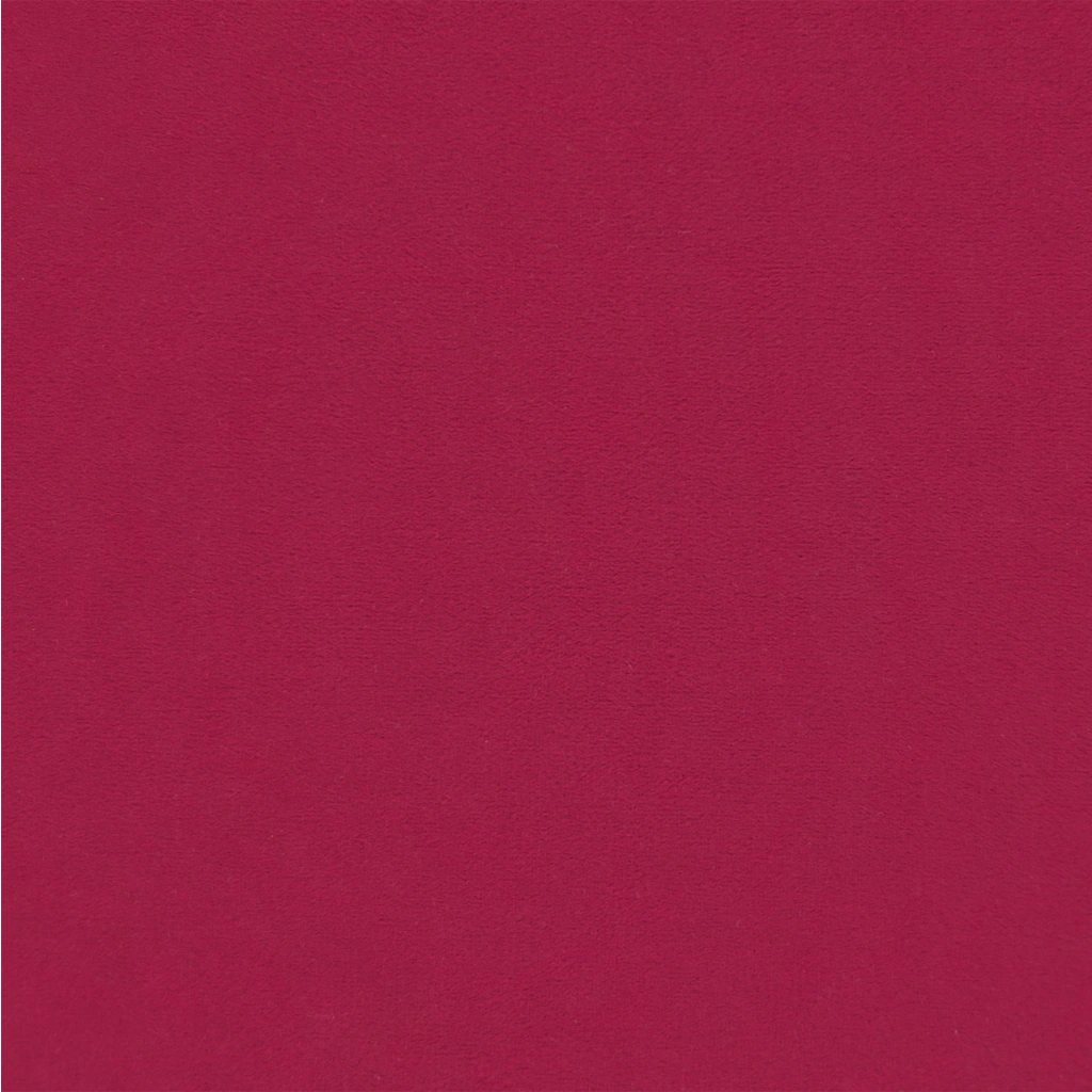 Poggiapiedi con Gambe in Legno Rosso Vino in Velluto 329462