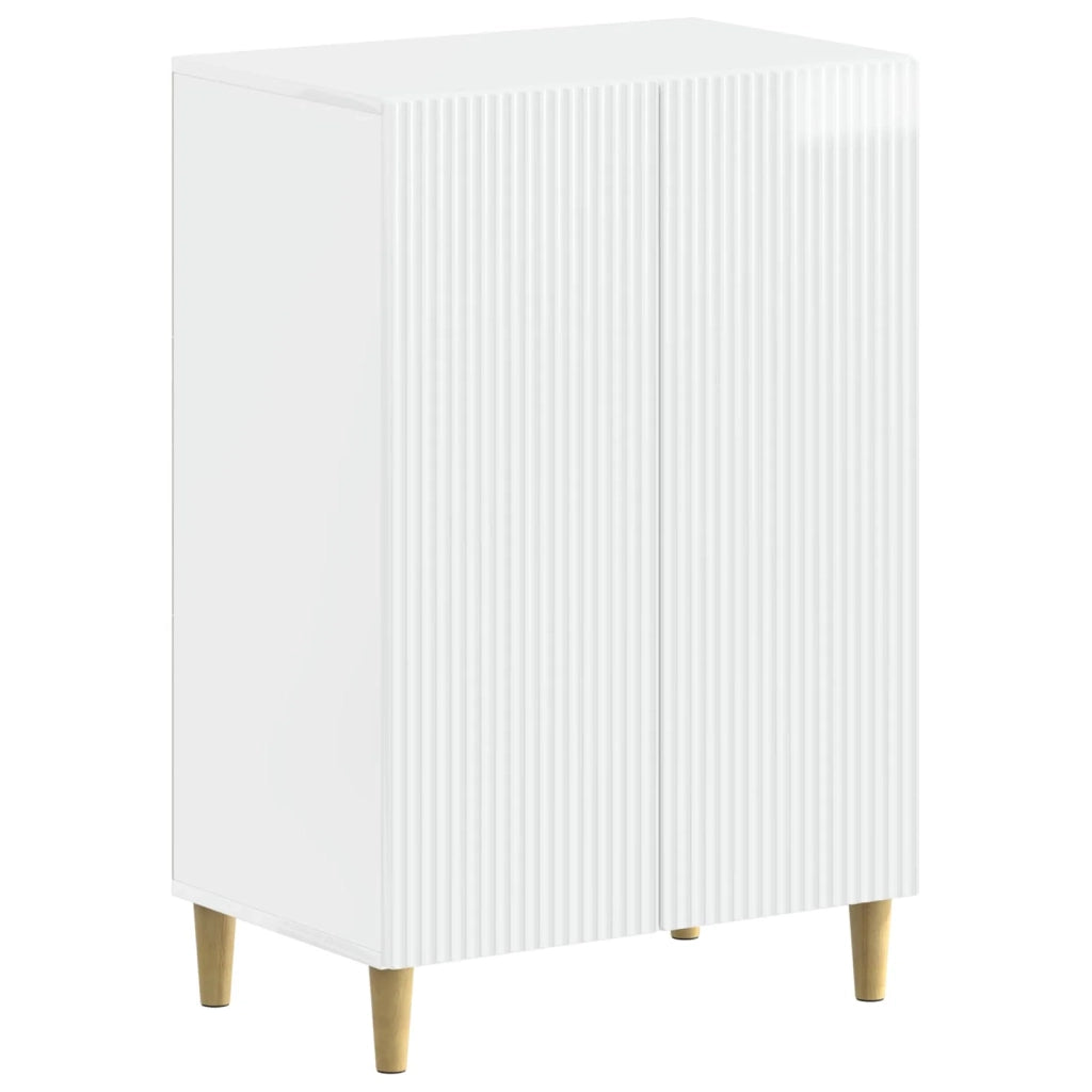 Mobile per scarpe ARNHEM 59,5 x 39,5 x 90 cm Bianco Lucido 896649