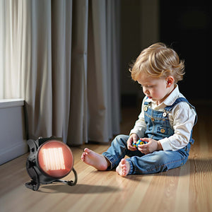 Termoventilatore ceramico Stufa elettrica in ceramica 3kW con termostato 40m² 3000W 3 livelli