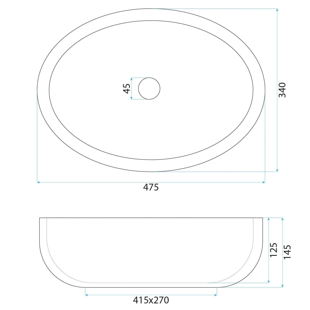 Lavabo Da Appoggio Rea Shila