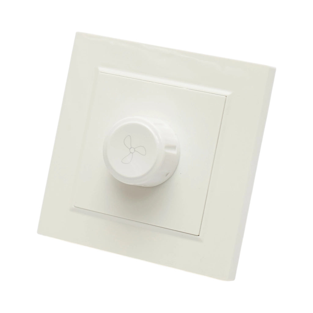 Regolatore di tensione per ventilatore da incasso bianco 500W, 220V, ABS 80x80mm