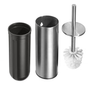Scopino NEO in acciaio bianco con coperchio 39x10,5x Ø9cm