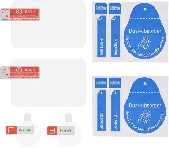 Set di 2 Protezioni per Lenti e Display per Fotocamera