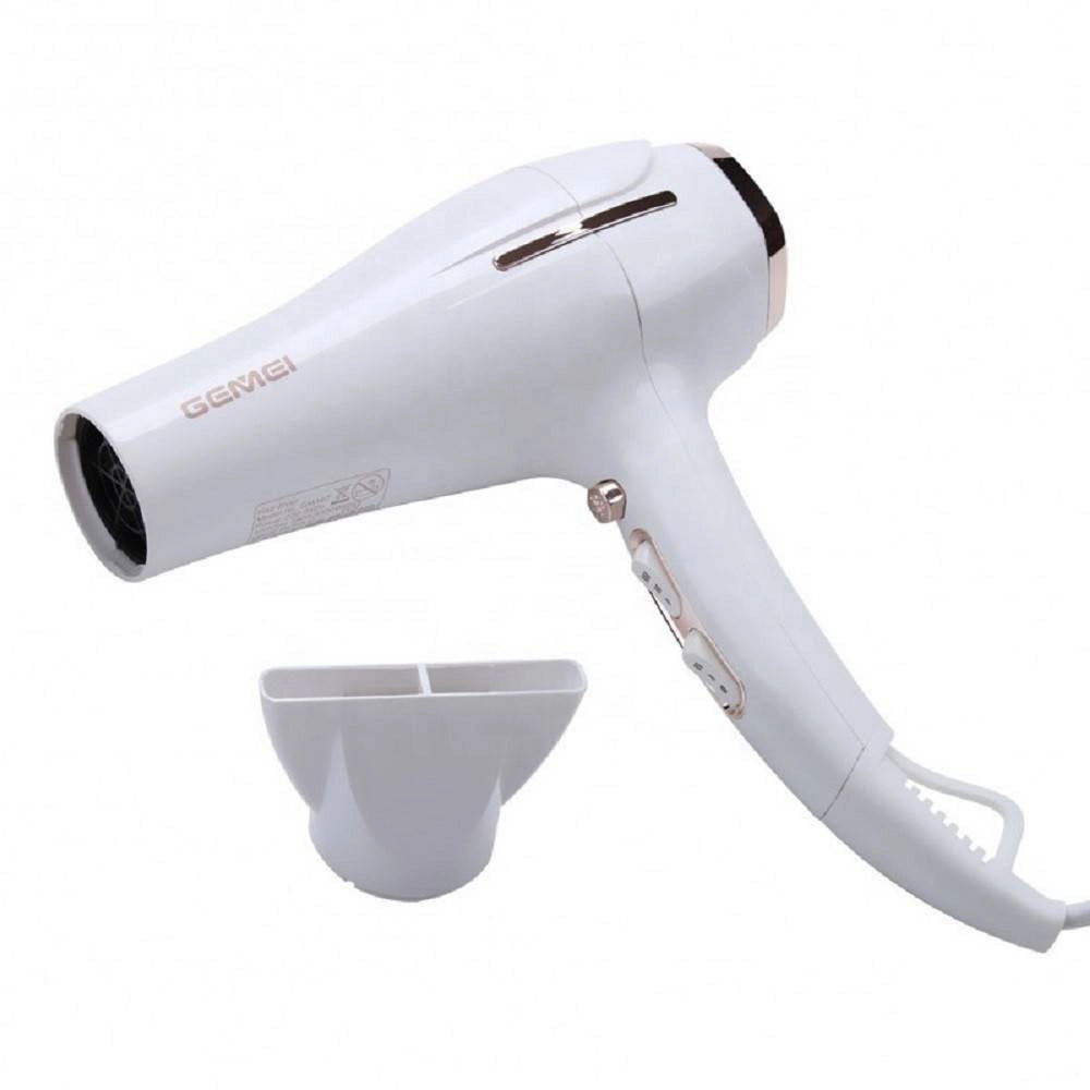 Trade Shop - Asciugacapelli Professionale Con Motore Dc 3 Velocita' Parrucchiere 2300w Gm-107 -