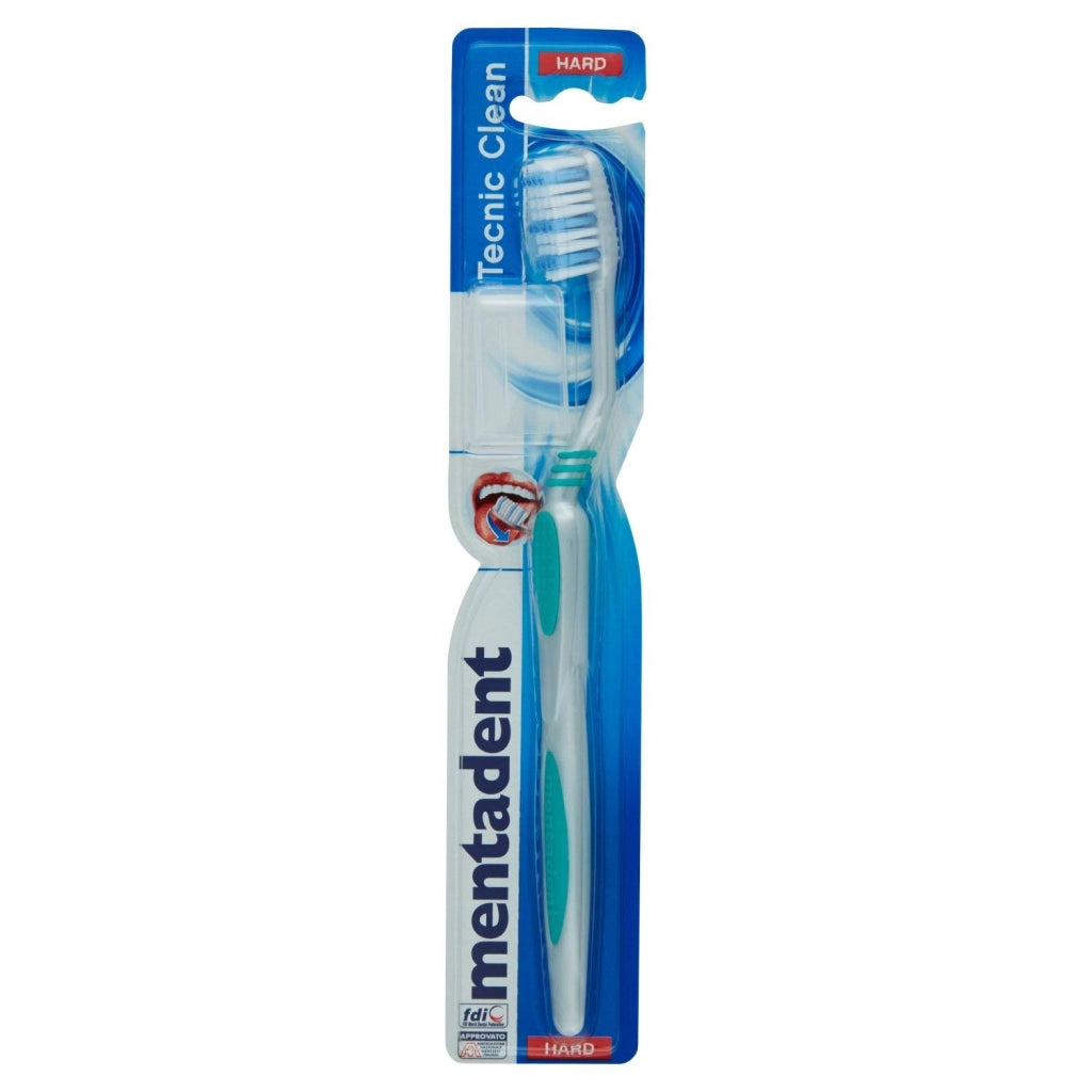 MENTADENT SPAZZOLINO HARD TECNIC FORTE PER UNA PULIZIA PROFONDA COLORE ASSORTITO