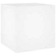 Fioriera rialzata per piante fiori terrazza giardino 40 x 40 x 40 cm legno ingegnerizzato bianco 02_0037550