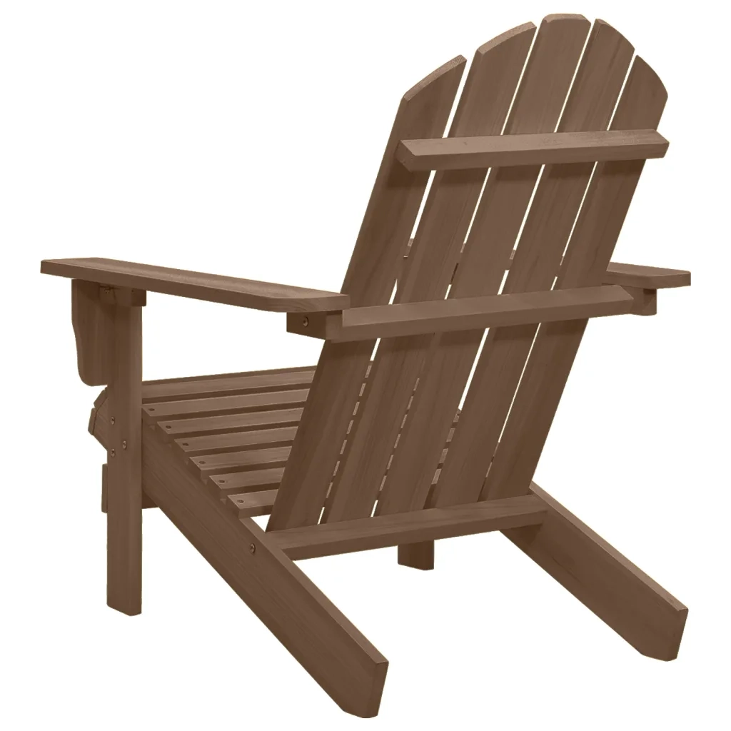Sedia da Giardino in Legno Marrone