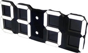 Alarme Digitale LED con Orologio da Parete e Lampada da Notte Regolabile - Incluso Calendario e Termometro