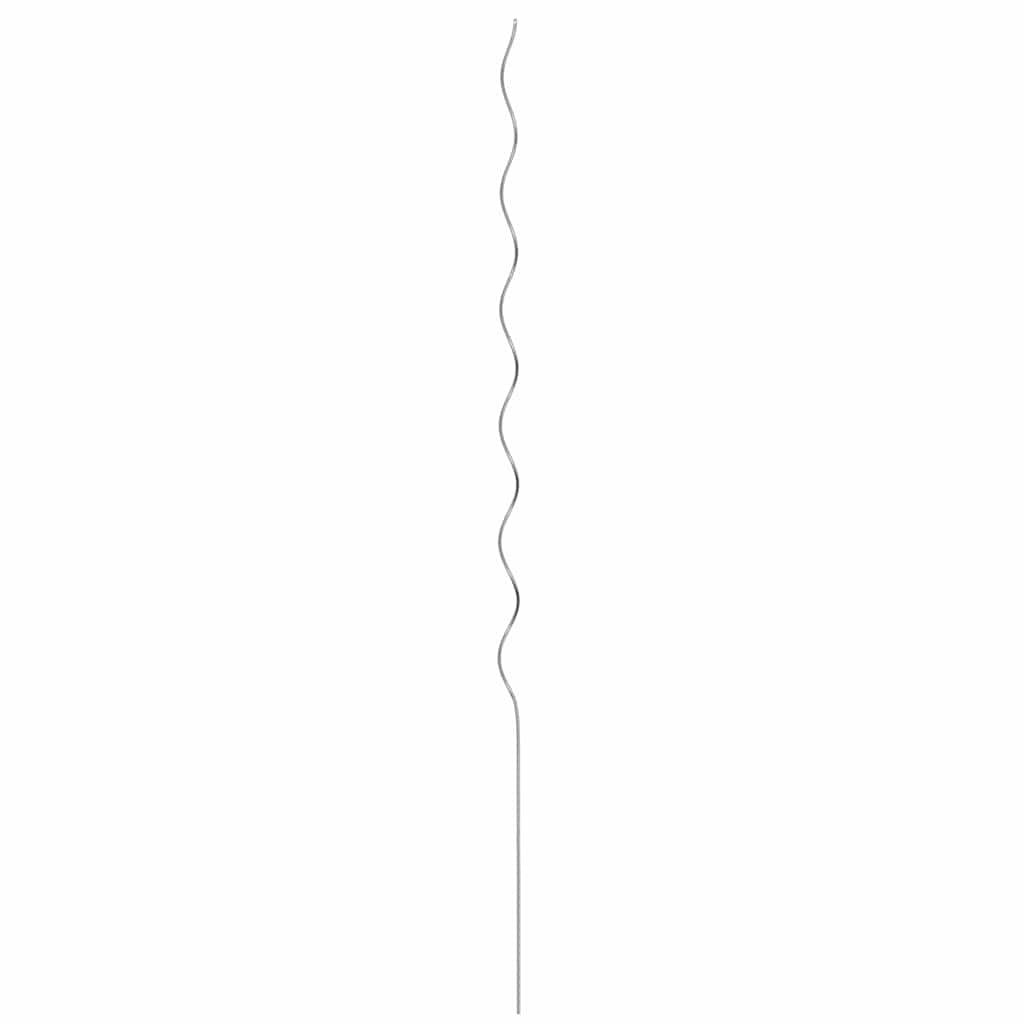 Set di 20 portavasi minimalisti 150 x 0,6 x 0,6 cm acciaio argentato 02_0058229