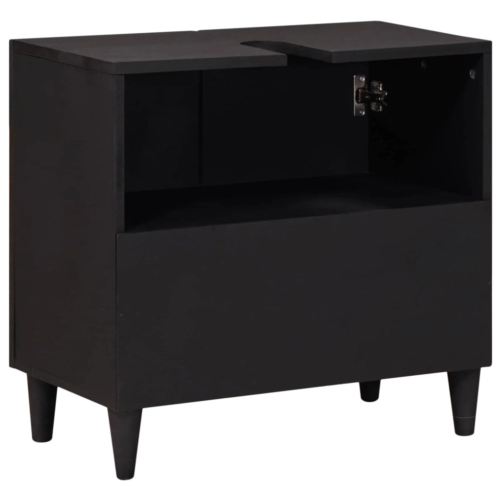 Mobile da Bagno | Armadio sottolavello con porta Multicolore 62 x 33 x 58 cm
