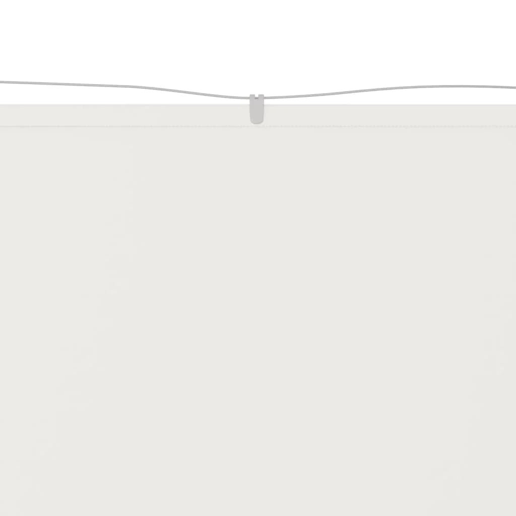 Tenda da sole verticale 140 x 800 cm tessuto oxford bianco 02_0007565
