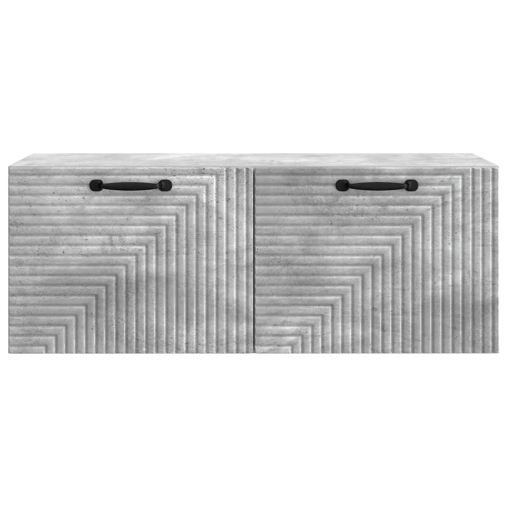 Mobile Porta TV da Muro Grigio Cemento 78,5 x 31 x 30 cm