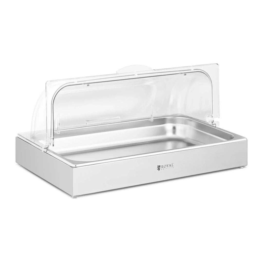 Vetrina buffet 8,5 litri 535 x 335 x 250 mm acciaio inox / plastica (policarbonato) 14_0005382