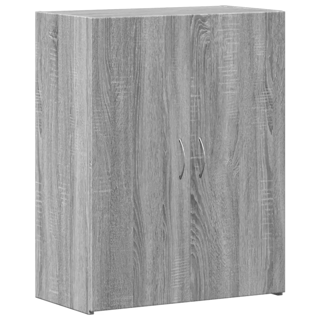 Schedario Grigio Sonoma 60x32x77,5 cm in Legno Multistrato 840770