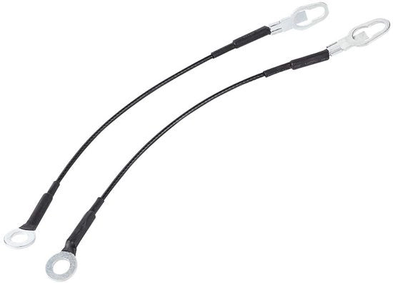 Cavi per supporto posteriore in acciaio inossidabile - Kit di cavi per supporto posteriore per 93/11 - Corrosione resistente - Installazione facile - Duraturo - Supporto posteriore per auto