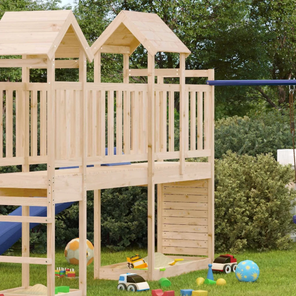 Torre da Gioco Marrone 53 x 110,5 x 214 cm Pino massello 3417208