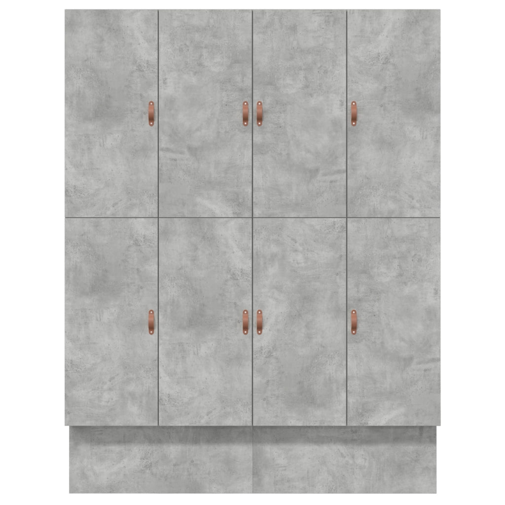 Struttura Letto Grigio Calcestruzzo 180x200 cm