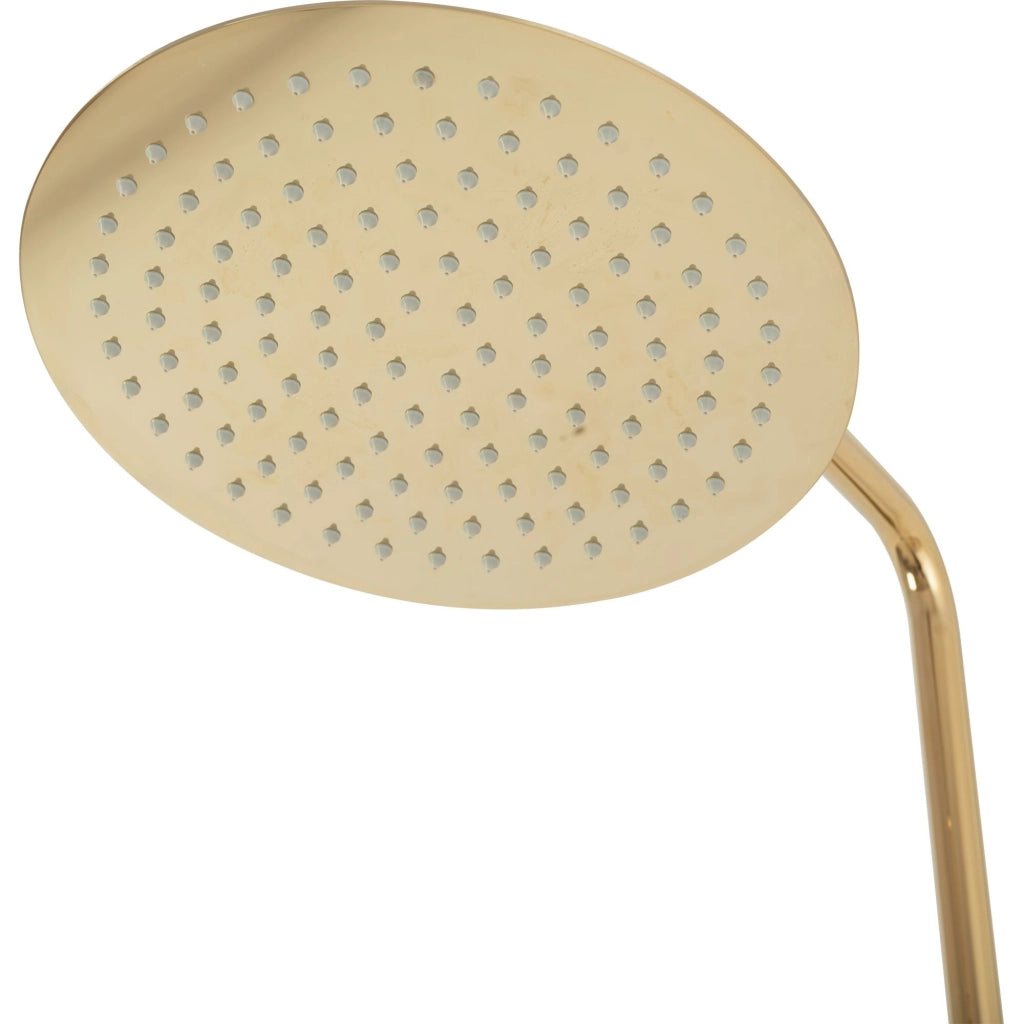 Set Doccia Da Incasso Con Termostatato Lungo Gold