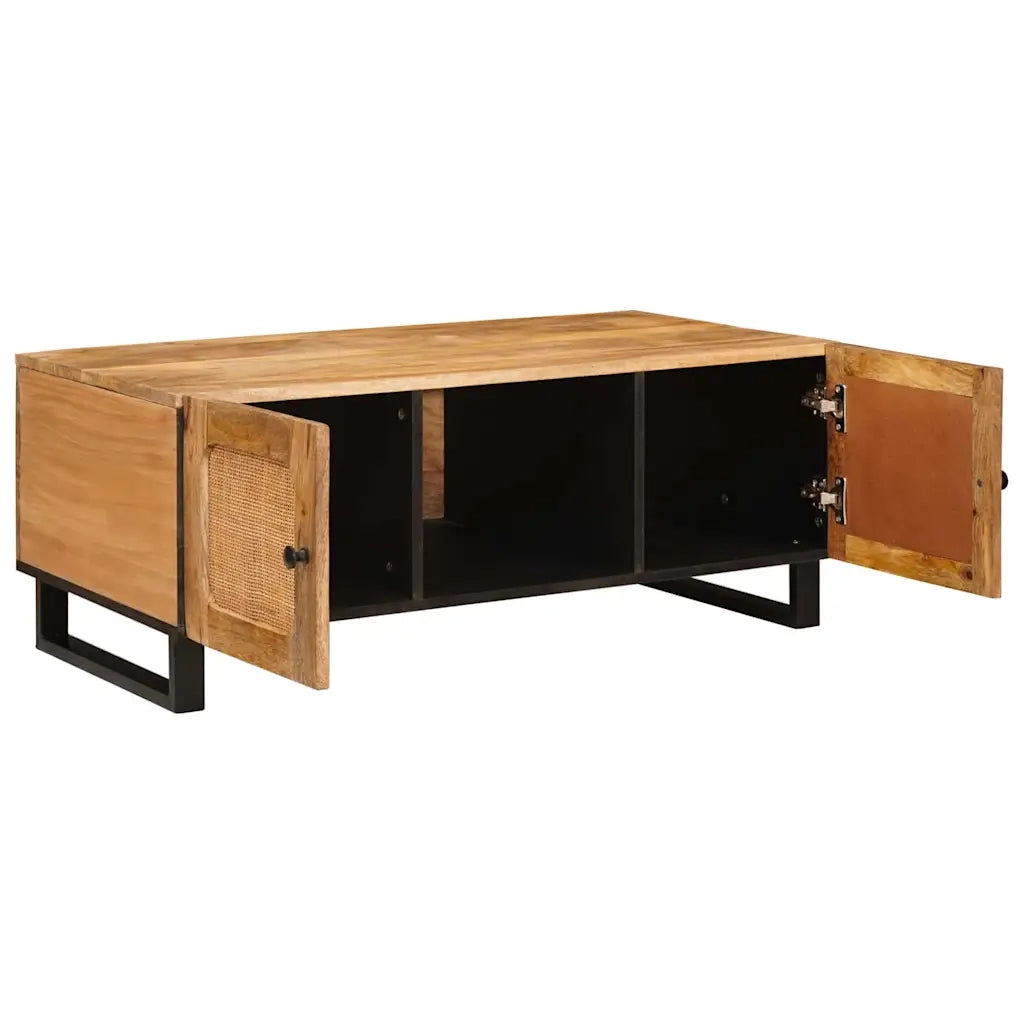 Tavolino da salotto Rovere artigianale 100 x 54 x 40 cm 4018056