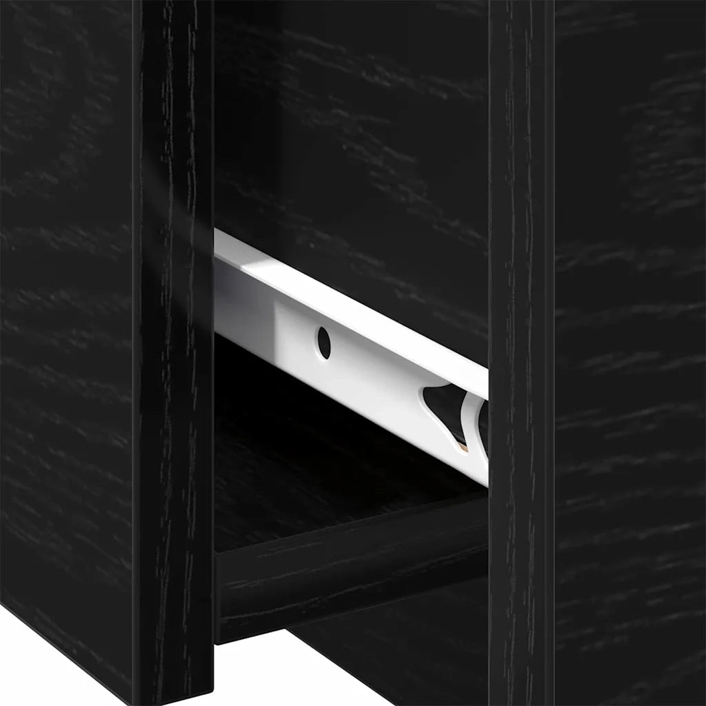 Tavolino da salotto | Tavolino da caff¨¨ | Tavolino da Soggiorno Rovere Nero 90 x 60 x 31 cm