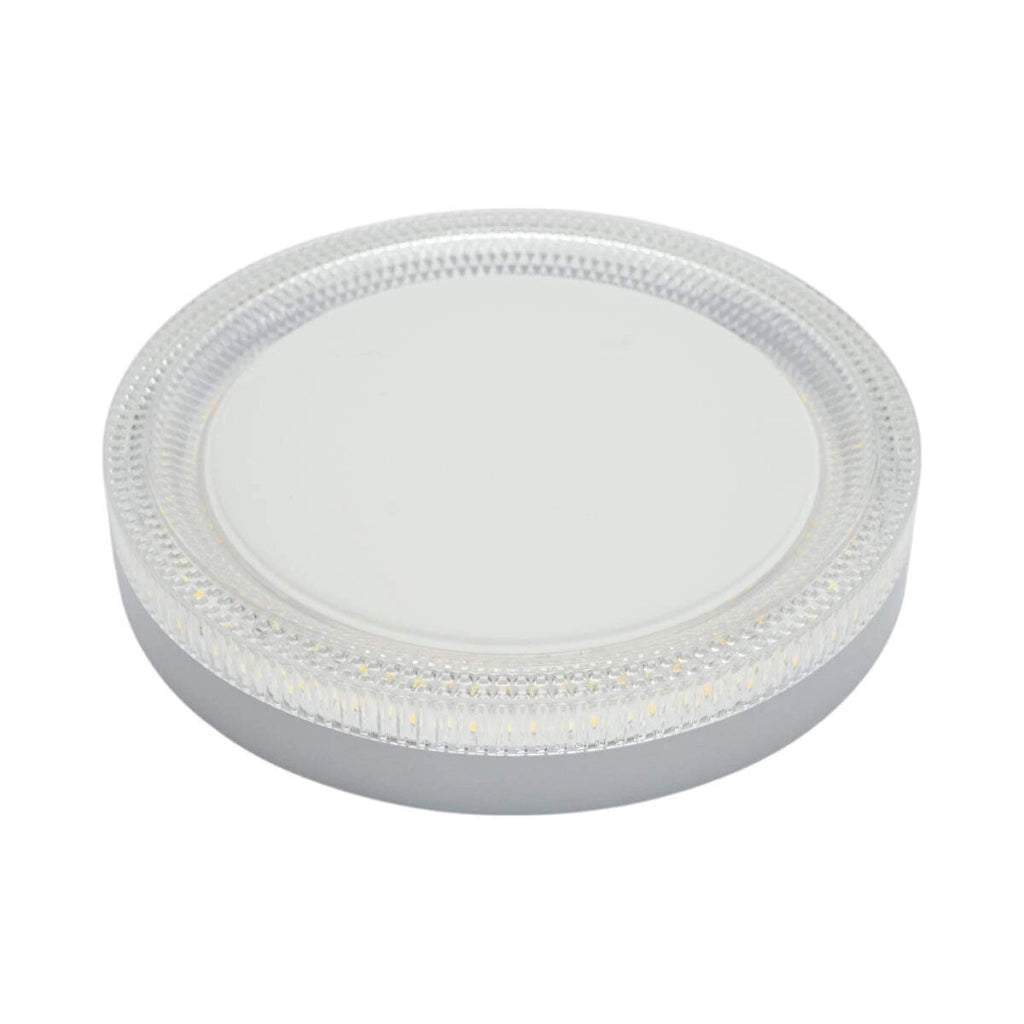 Plafoniera LED 36W, 220V, luce regolabile 3CCT 3000K/4000K/6500K, corpo rotondo 230x40mm, IP20