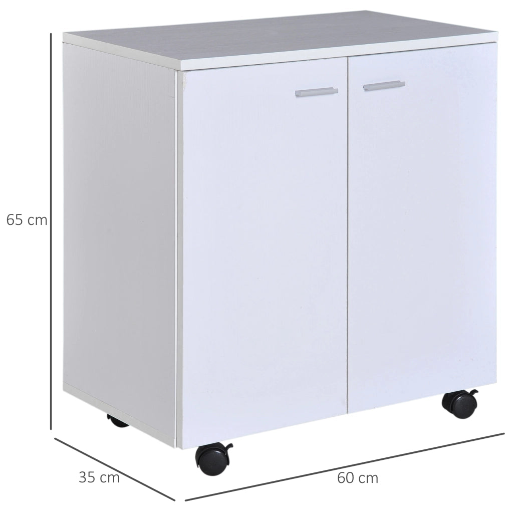 Mobile TV con 2 ante e cassetti ¨C zephmum ¨C legno multistrato rovere 60x35x65