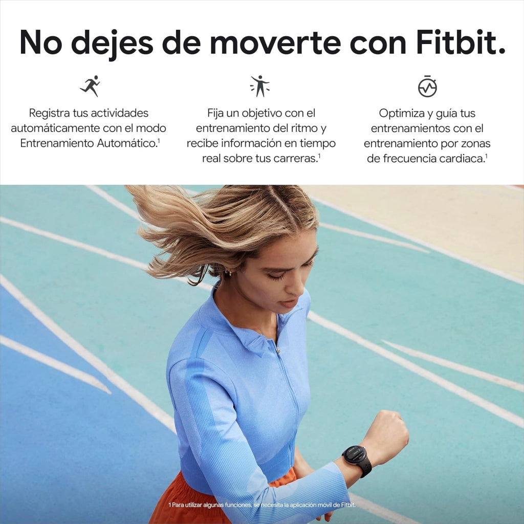 Google Pixel Watch 2 con cardiofrequenzimetro Fitbit, gestione dello stress e sicurezza, smart watch Android, cassa in alluminio nero opaco, ossidiana, WiFi (rinnovato)
