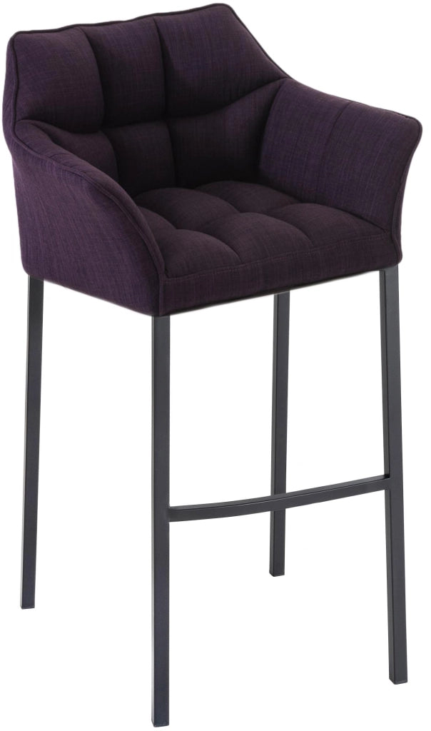 Barhocker Damaso B Stoff mit 4-FuЯ Gestell