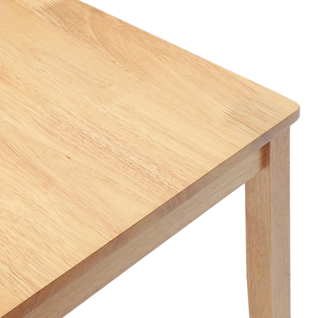 Sedie da Pranzo 2 pz in Legno Massello di Hevea 4102456