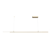 Maytoni Lampadario moderno Halo 1 luce LED integrato ottone alluminio