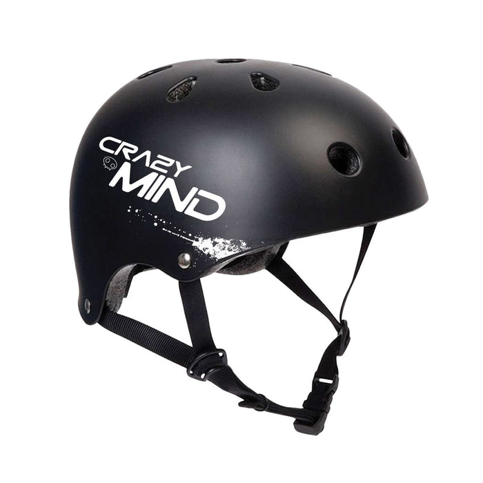 Casco Aerodinamico per Bambini Misura 54-58 cm con Fori di Aerazione Arancio o Nero o Verde
