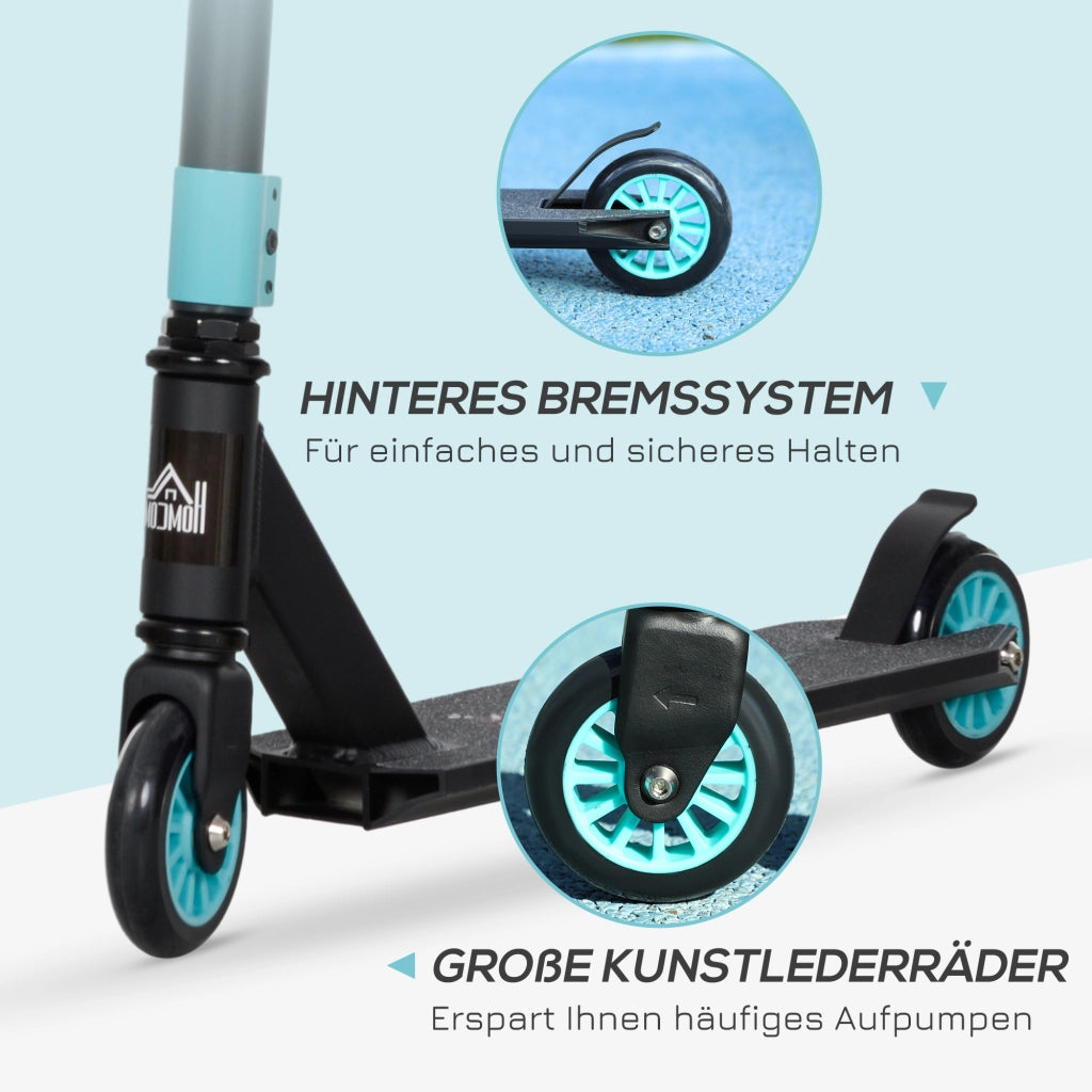 Monopattino Freestyle Pro ¨C Xylo ¨C Alluminio Verde per Trick e Stunt