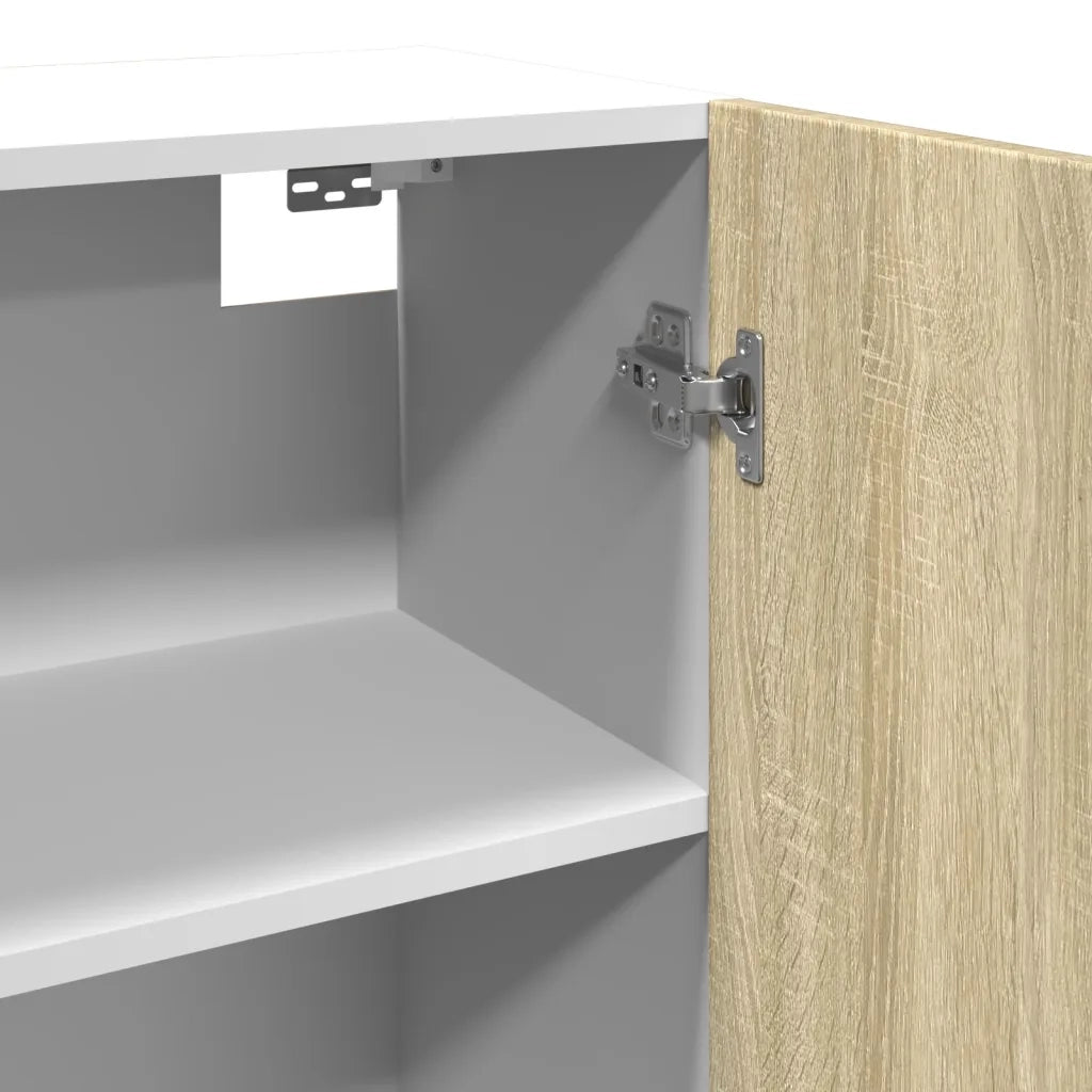 vidaXL Mobile Pensile “Lyon” Rovere Sonoma 80x31x60 cm