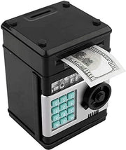 Regalo per Bambini - Cassetto Elettronico con Inserimento Automatico - Cassaforte con Codice di Accesso - Bancomat per Regali con Stampatura di Cartoni