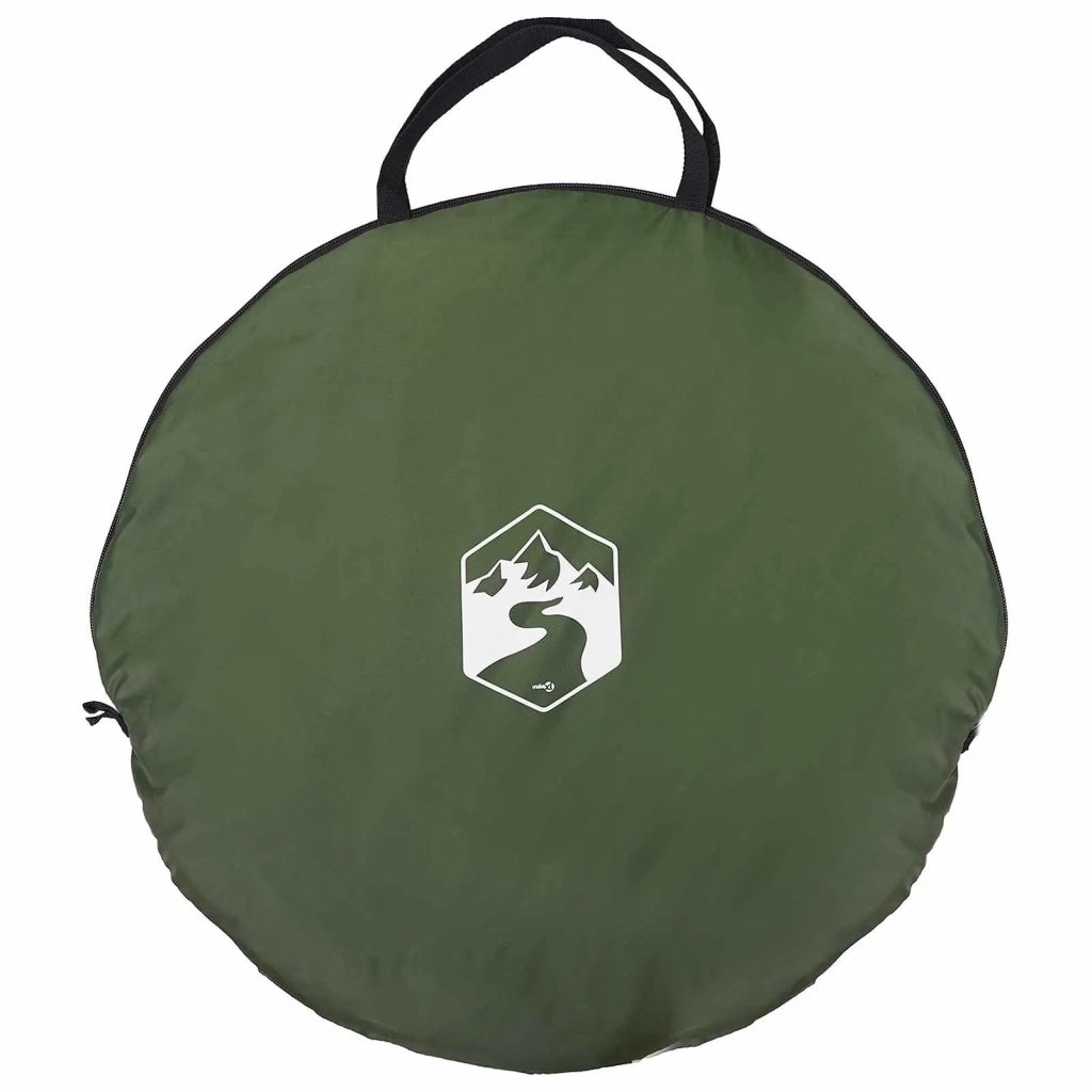 Tenda per toilet pop-up con corda sospesa Verde 97 x 126 cm 42017436
