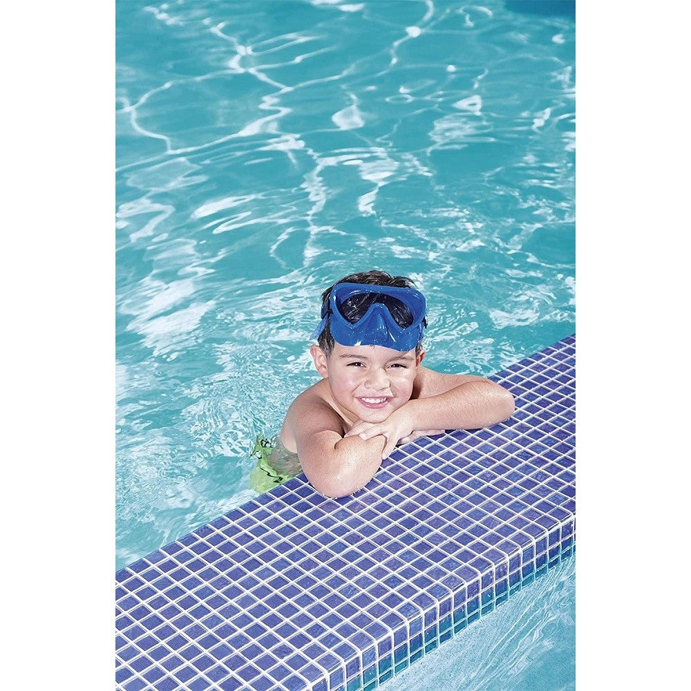 Trade Shop - Maschera Subacquea Per Bambini Guppy Piscina Mare 3-6anni Colori Assortiti 22057 -