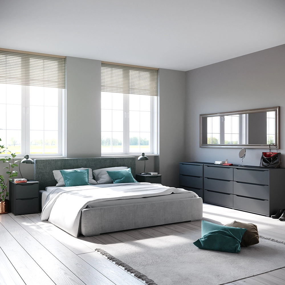 Vicco Cassettiera per camera da letto Antracite 48 x 77.6 cm