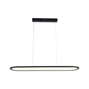 Lampada sospesa LED panel nero 24W 3000K V-TAC VT-7821