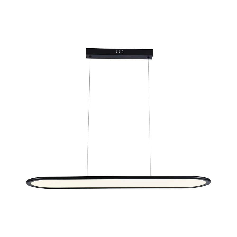 Lampada sospesa LED panel nero 24W 3000K V-TAC VT-7821