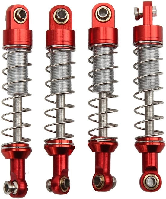 Solidchoice - Demper a Shock 60 mm - Lega di Alluminio - Leggero - Demper a Shock - Parti di Modificazione - Adatto per WPL C14 C24 MN D90 99S - Rc Demper a Shock