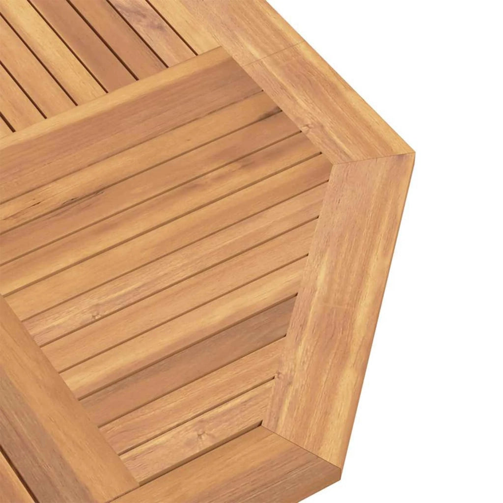 Set da Giardino 5 pz Marrone Legno di teak solido 3437360