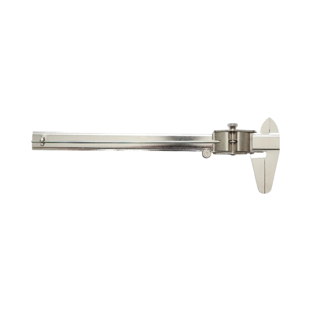 Calibro meccanico professionale 150mm, scala graduata in mm/cm/pollici, misurazione interna, esterna, profondità Crownman