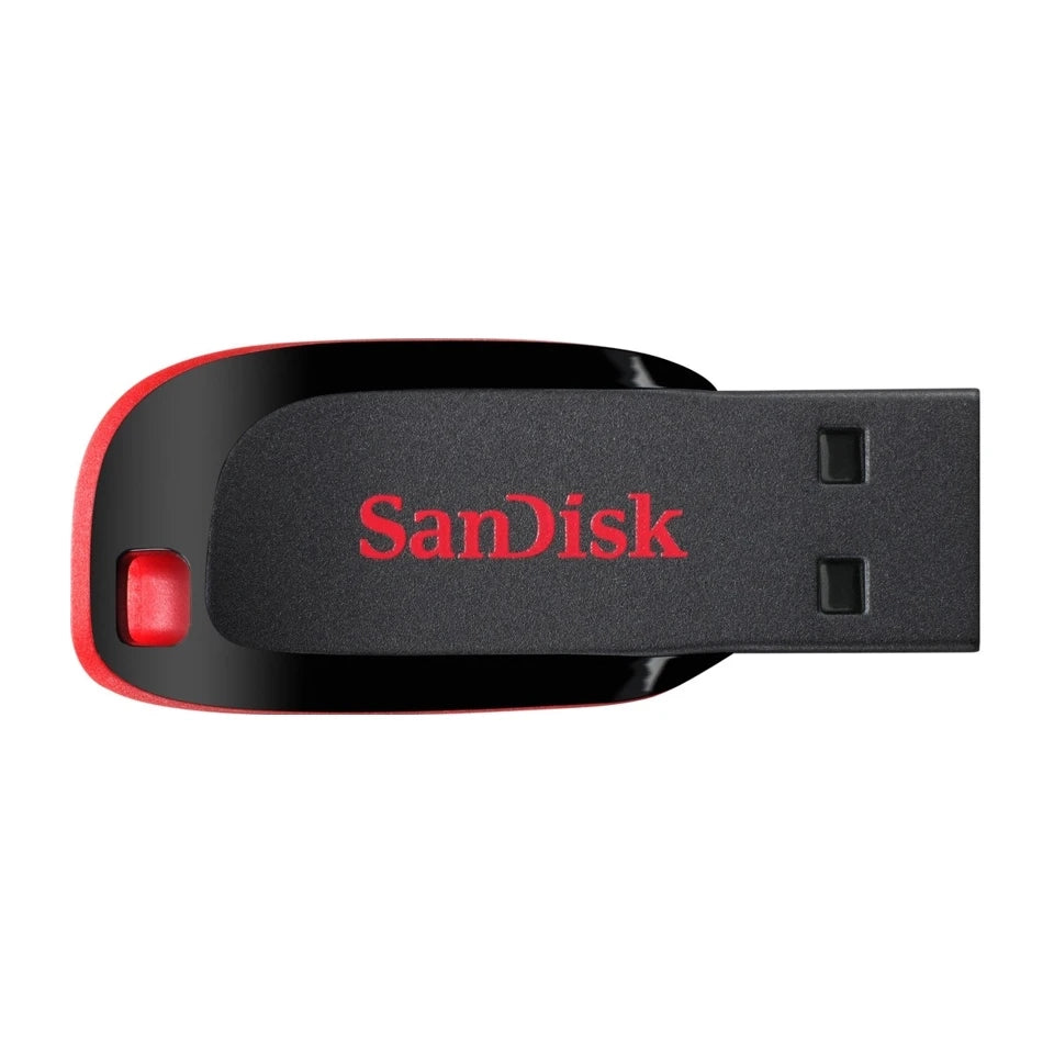Chiavetta USB SanDisk Cruzer Blade da 32 GB USB Tipo-A 2.0 Nero, Rosso