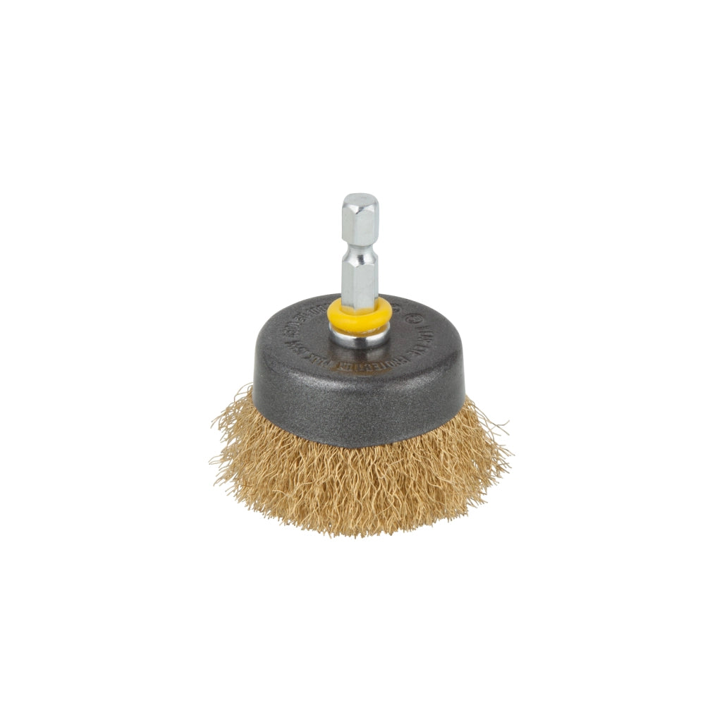 Spazzola D´Ottone A Tazza D.50Mm - Wolfcraft