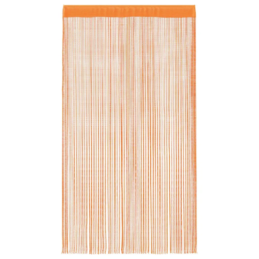 Tende a Filo 2 pz Arancio 100x250 cm 4102043