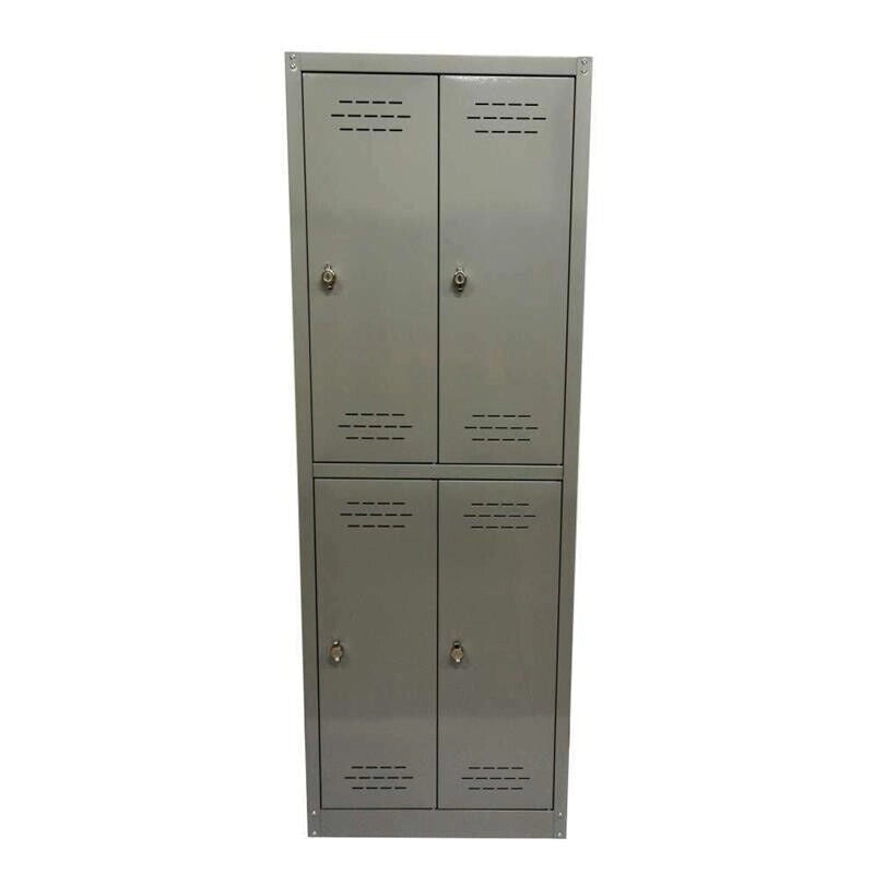 SPOGLIATOIO IN METALLO CON  4 ANTE  60 X 40 X H167 CM