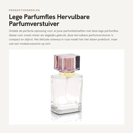 Spruzzatore di profumo 50 ml - Navicella - Portatile - Alluminio/Vetro - Spray fine - Disegno unico - Flacone di profumo